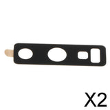 Maxbell 2xBack Camera Glass Lens Replacement + Adhesive for Samsung Note 9 Black