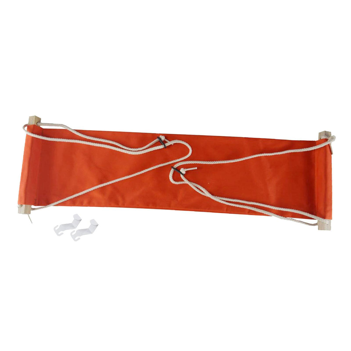 Maxbell Foot Heel Hammock Adjustable Easy to Use Leg Hammock for Home at Work Office Orange