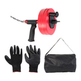 Maxbell Plumbing Snake Drain Auger Set Pipe Drain Clog Remover for Drainage Pipe Tub