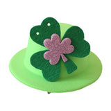Maxbell ST. Patrick's Day Hat Costume Accessory for Celebration Carnival Performance FluorescentGreenPink