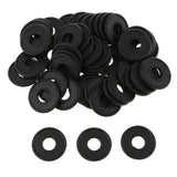 Maxbell 50Pcs M12 Rubber Oil Drain Plug Crush Washers Gaskets For GM Saturn 21007240 - Aladdin Shoppers