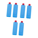 Maxbell 6 Pieces Cooling Ice Packs Leak Proof Ice Blocks for Outdoors Fishing