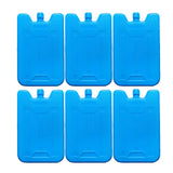Maxbell Maxbell 6Pcs Ice Brick Pack Ice Boards Ice Freezer Blocks for Picnics Camping Family 11.2x3.5cm