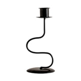 Maxbell Iron Candle Holder Retro Pillar Candles Stand for Living Room Hotel Tabletop S