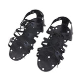 Maxbell 2Pcs Gunite Spiked Shoes Self Leveling for Overlays Lawn Yard Floor Leveling 2.8cm Nail length