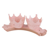 Maxbell 4x50pcs Cake Cupcake Wrappers Wraps Wedding Party Birthday Baby Shower Pink