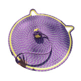 Maxbell Cat Scratch Mat Interactive and Wear Resistant for Sofa Couch Scratching Cushion violet