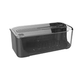 Maxbell Butter Keeper Easy to Use Butter Cutting Box for Dining Table Kitchen Baking Black