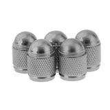 Maxbell 5 Pieces Aluminum Bicycle Bike Schrader Air Valve Dust Cap Cover Titanium - Aladdin Shoppers