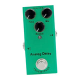 Maxbell Electric Guitar Effects Pedal Professional True Bypass for Stage Live Studio Analog Delay