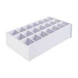 Maxbell Watercolor Paint Storage Rack Pigments Shelf for Oil Paints Brushes Pigments 21 slots