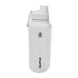 Maxbell Insulated Water Bottle 1180ml Outdoor Drinking Cup for Hiking Office Camping white