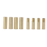 Maxbell Footful Metal Aglets Shoe Laces Tips Screw On Replacement 4pcs Golden