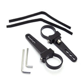 Maxbell 2 Pieces Generic 1'' Bull Bar Roll Cage Clamps Light Bar Mounting Brackets
