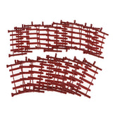 Maxbell 20Pcs Fence Model Kit for Miniature Landscape Scenery HO Diorama or Layout - Aladdin Shoppers