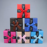 Maxbell 6pcs Paper Cardboard Jewelry Gift Box Watch Ring Earring Storage Case Random Color
