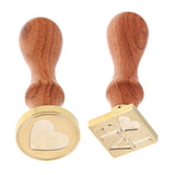 Maxbell Initial Envelope Decorative Seal Wax Sealing Stamp for Christmas Cards DIY