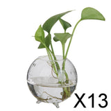Maxbell 13xGlass Hydroponic Pot Flowers Vase Fairy Garden DIY Terrarium