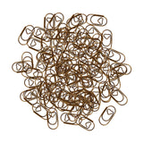 Maxbell 100 Pieces Paper Clips Notes Classified Clips for Personal Documents Journal Bronze