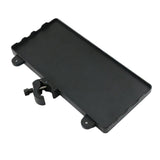 Maxbell Microphone Stand Tray Sound Card Holder 35cmx16.5cm Adjustable Utility Shelf