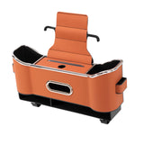 Maxbell Maxbell Back Seat Storage Box Seat Back Tissue Holder Backseat Organizer Storage Box Orange