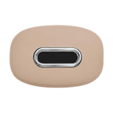 Maxbell Car Tissue Holder Silicone for Outdoor Travel Trucks Center Consoles Armrest Beige