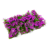 Maxbell Flower Cluster Miniature Bushy for Train Landscape Railroad Scenery Dioramas Purple