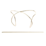 Women Boho Hairpin Stick Pin Hair Slide Clip Bun Holder Hair Accessories Gold