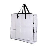 Maxbell Large Clear Duffle Bag Holder Carrier Organizer for Under Bed Traveling Toys