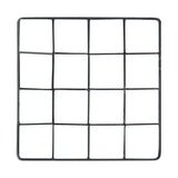 Wire Grid Panel Photo Wall Decor Display Vinyl Art Organizer for Home Decor Dorm Decoration , 20x20cm - Aladdin Shoppers