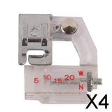 Maxbell 4xAdjustable Bias Binder Presser Foot For Sewing Machine