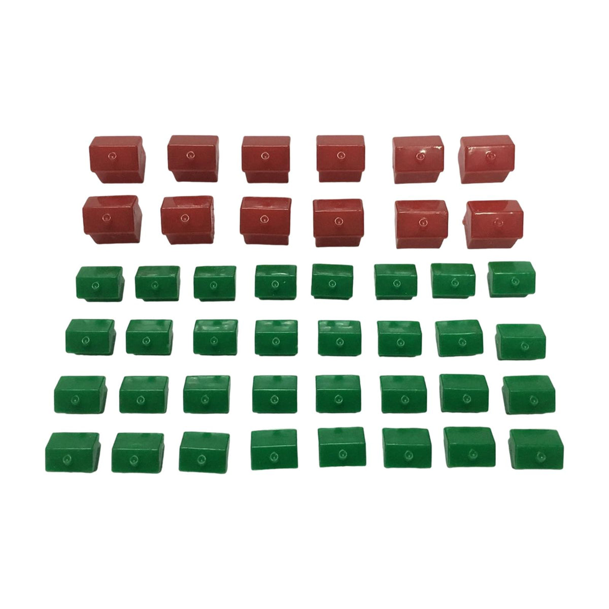 Maxbell Hotel Game Replacement Pieces Premium Game Plastic Hotels Houses Game Piece