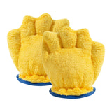 2Pcs Hair Drying Gloves Premium Soft Lightweight Efficient Washable Reusable