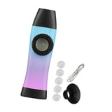 Maxbell Kazoo Toy Professional Accompaniment with Membranes for Guitar Ukulele Piano Blue Purple