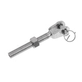 Maxbell Stainless Steel Jaw Open Bolt & Nut Replacement Turnbuckle Rigging Screw M12 - Aladdin Shoppers