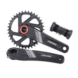 Maxbell Maxbell Bike Chainring Crankset Chainring 170mm Crankarm Sprocket Crank  36T black