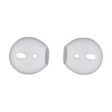 Maxbell Pair Silicone Earbuds Tips Eartips for Apple AirPods iPhone 7 Earphone White