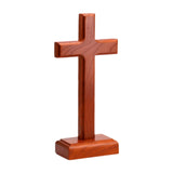 Maxbell Wooden Cross Sign Crafts Christian Jesus Cross for Living Room Office Indoor
