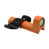 Maxbell 90 Degree Centering Rod Bubble Level Compact Aluminum for Tower Ruler Sturdy With Straps