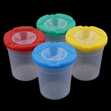 Maxbell Art Supply 4 Piece Children No Spill Paint Cups with Colored Lids for Kids Painting Drawing Tools - Aladdin Shoppers