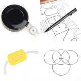 Maxbell Magic Trick Toy Tool Coin Disappear +Ball Pen + Broken Rope Restore +Rings Set