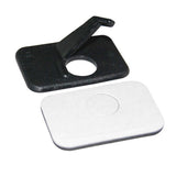 Maxbell Maxbell 1 Piece Right Hand Plastic Arrow Rest for Recurve Bow Black