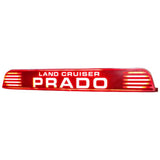 additional tire cover, light-emitting tailgate light, waterproof, for Prado 2010-2021 Red other
