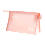 Maxbell Travel Toiletry Bag with Handle Storage Bag Travel Accessories for Beach Gym pink horizontal