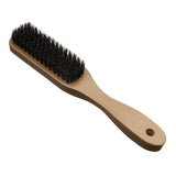 Maxbell Maxbell Natural Bristle Beard Mustache Grooming Brush with Wood Handle for Men Gold