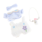 Maxbell 4 Pieces Plush Doll Clothes Fashion Decoration Dolls Clothing for 15cm Dolls