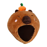 Maxbell Capybara Headgear Hat Cosplay Toy Cap for Birthday Stage Performance Holiday