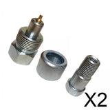 Maxbell 2xHydraulic Jack Coupler High Performance Industrial Accessories Replace Parts