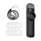 Maxbell Kazoo Musical Accompaniment Adjustable Tone for Kids Music Lovers Gift Prize Black