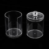 Maxbell Maxbell Acrylic Cotton Pads Holder Swabs 2 Layer Box Case Makeup Container Organizer